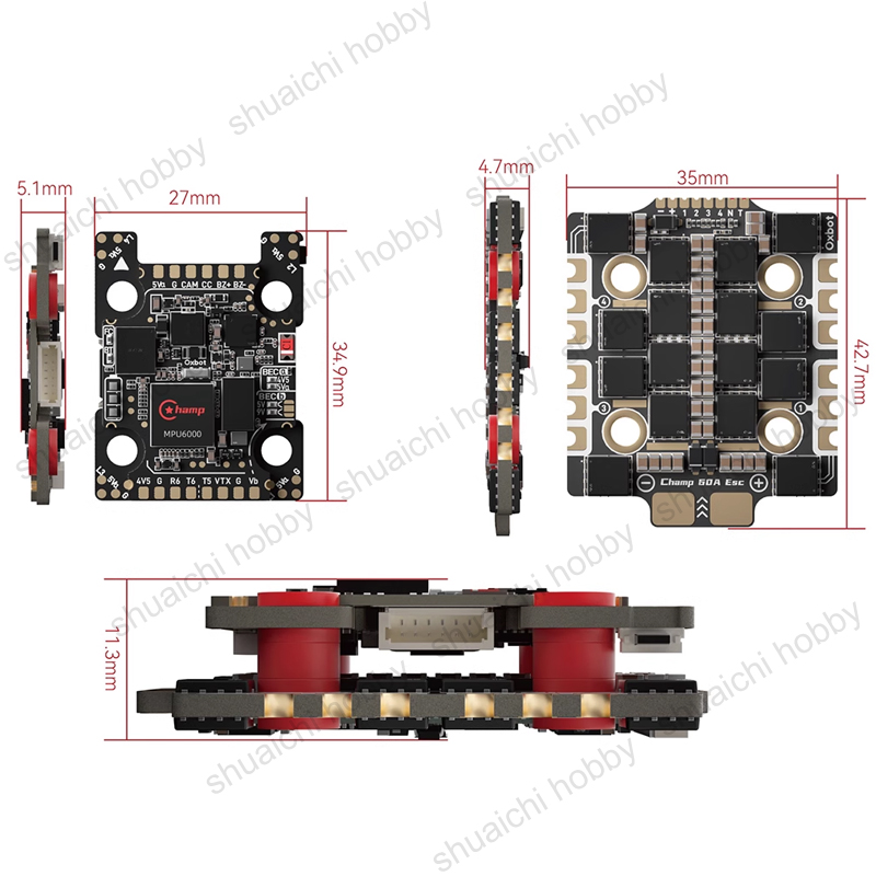1Set FPV Racing Drone 3-8S FC& - đánh giá và giá Drone Racing Battery