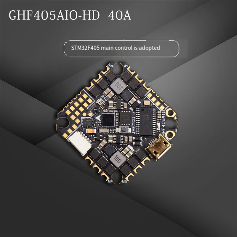 ABTI-GHF405AIO-HD 40A AIO Flig - đánh giá và giá Drone Racing Flight Controller