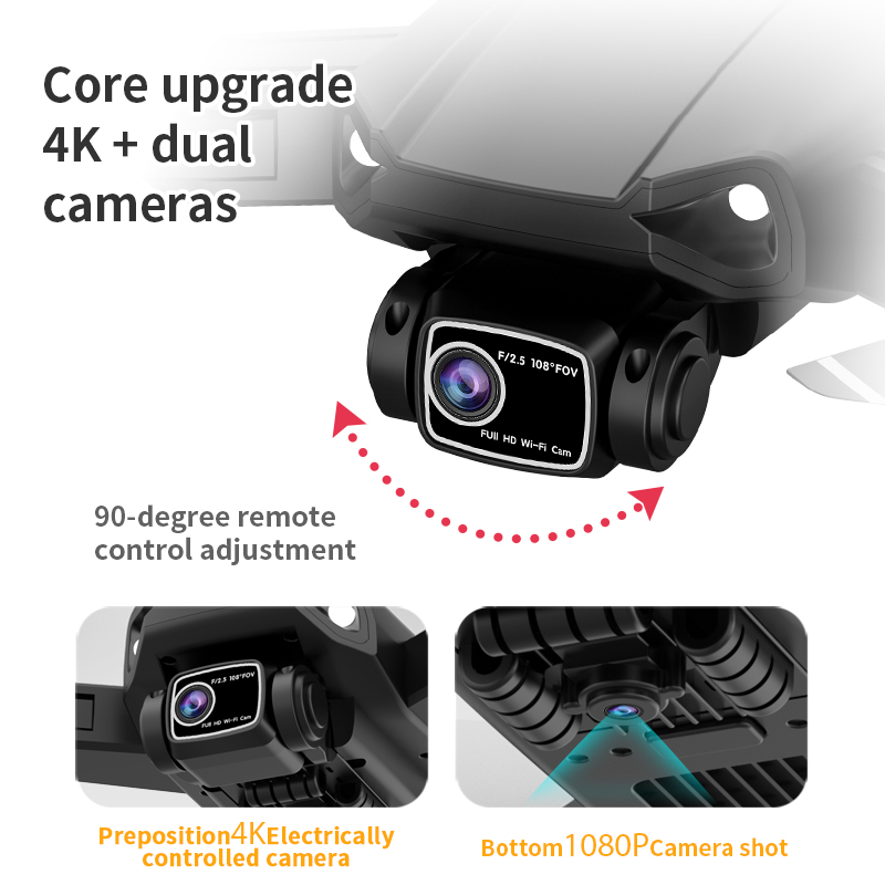 L900 PLUS GPS Drone 4K Profess - đánh giá và giá Drone Racing Camera